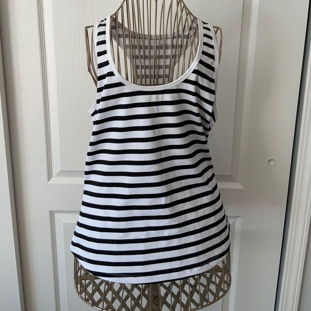 Stripes Workout Tank Top